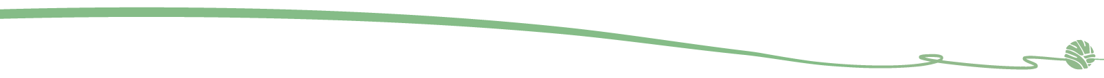 A green line with a circle on the right side.
