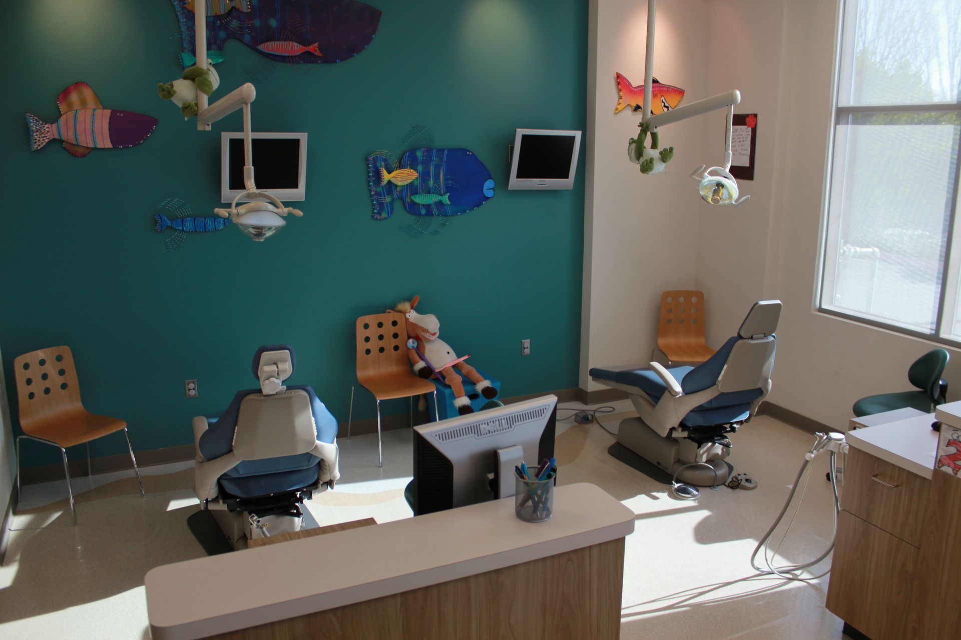 dentist and patient