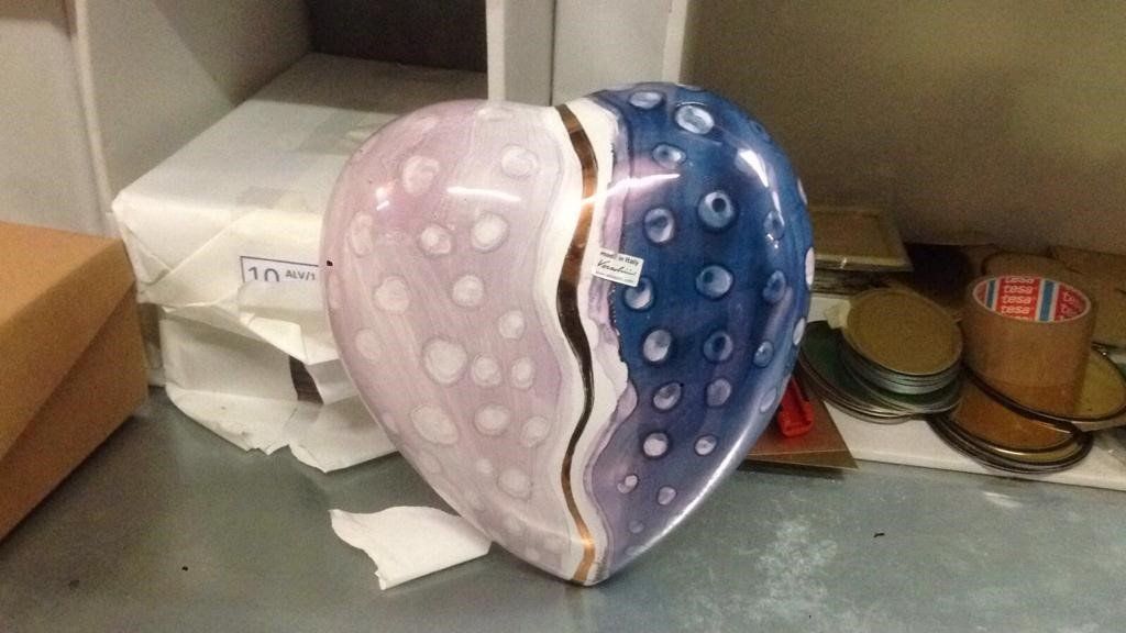 Oggetto decorativo a forma di cuore