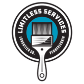 A logo for limitless services in pennsylvania