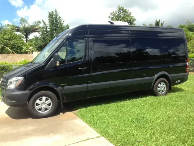Black Van — Kapaa, HI — Aloha Kauai Limousine & Tours