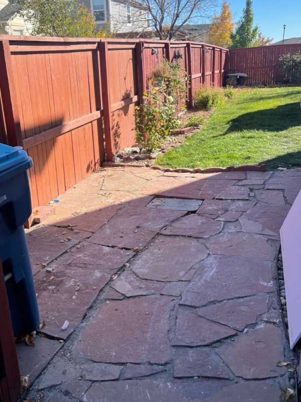 After junk removal