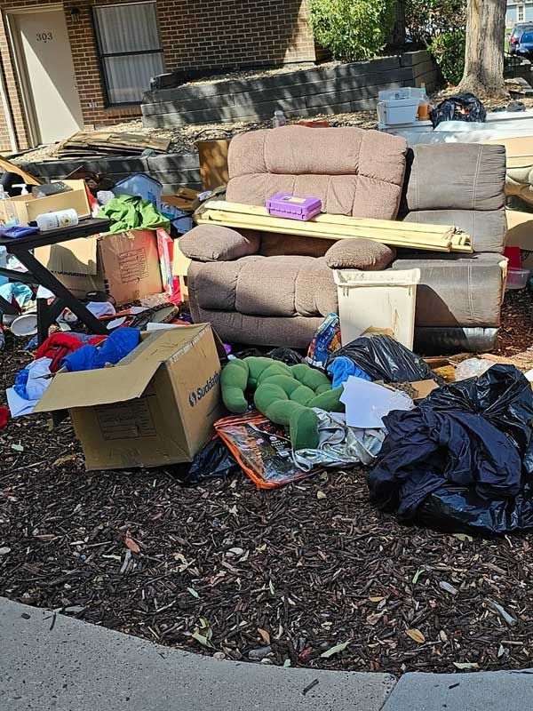 Before junk removal