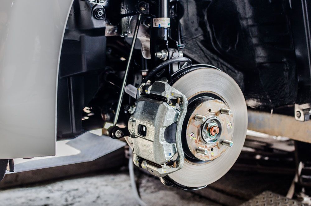 Close-Up View of a Brake Disc in Focus — Lavington Auto Electrical in Lavington, NSW