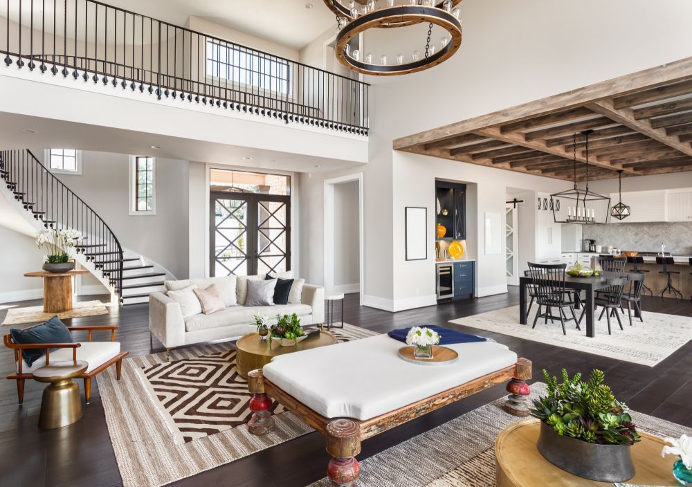 open floor plan