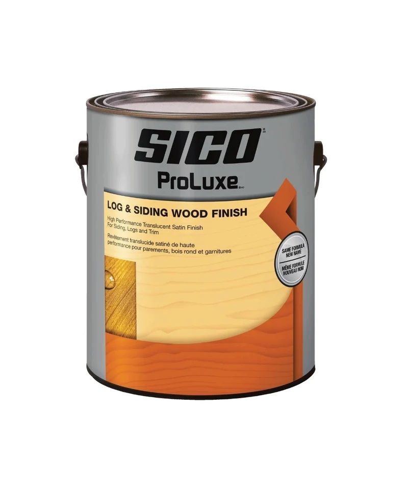 Log & siding wood finish proluxe paint can