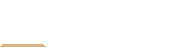 Minimal beige-and-white graphic with a small horizontal tan bar near the bottom left that says
