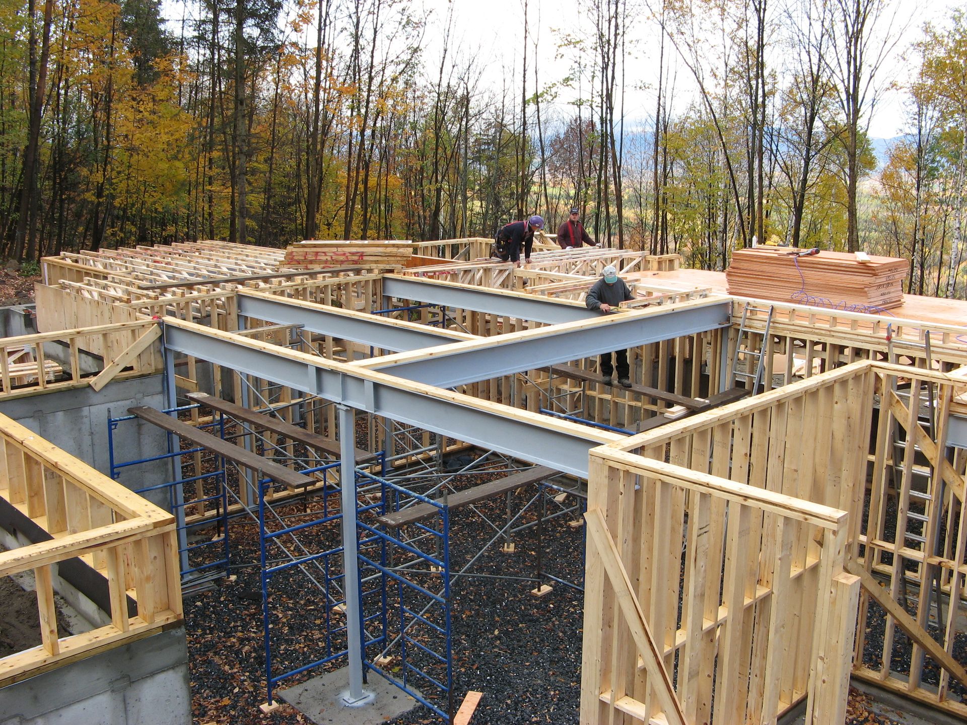 Structure Builing Building the Structure | Beaconsfield Construction