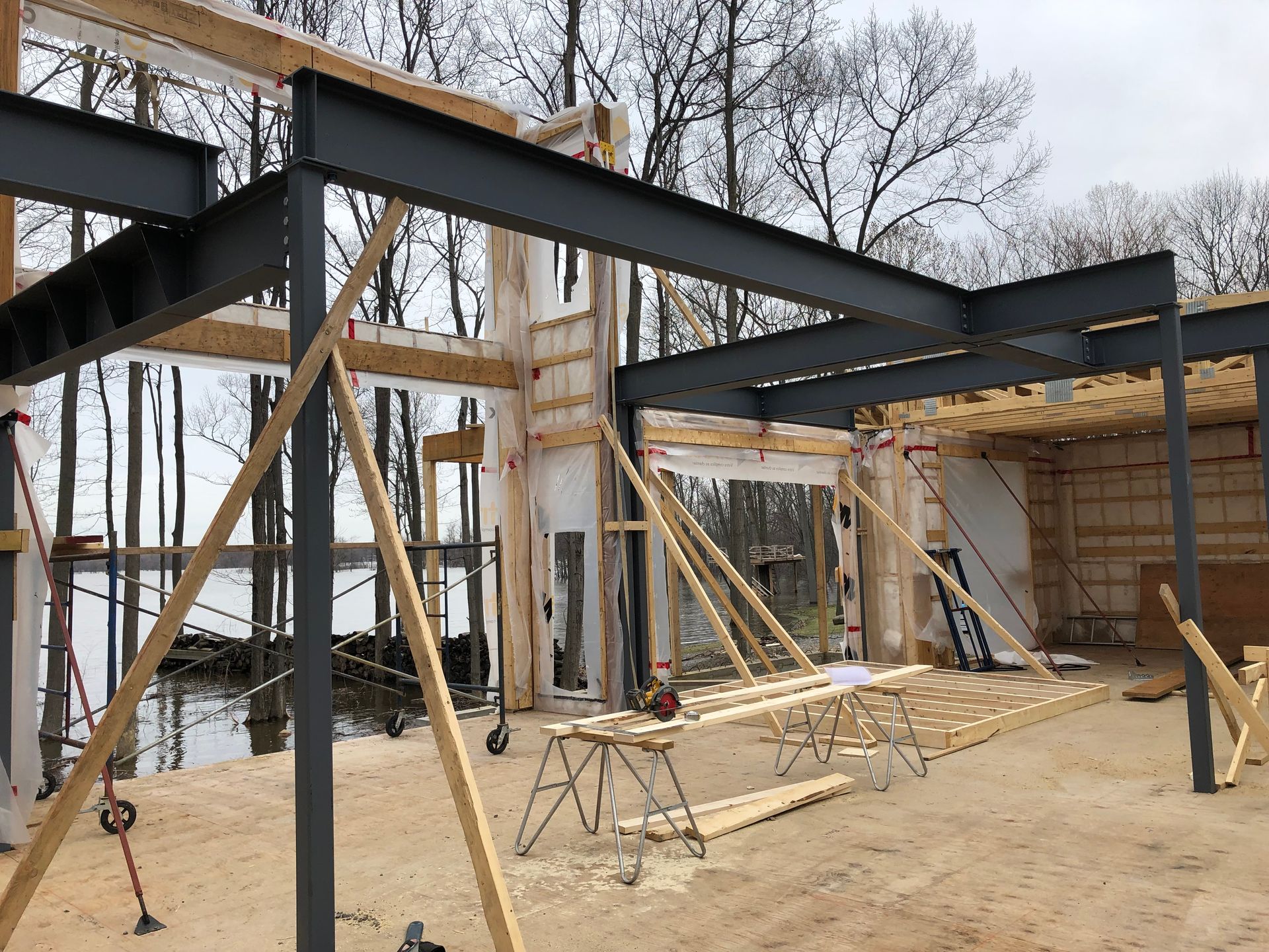 Building the Structure | Beaconsfield Construction