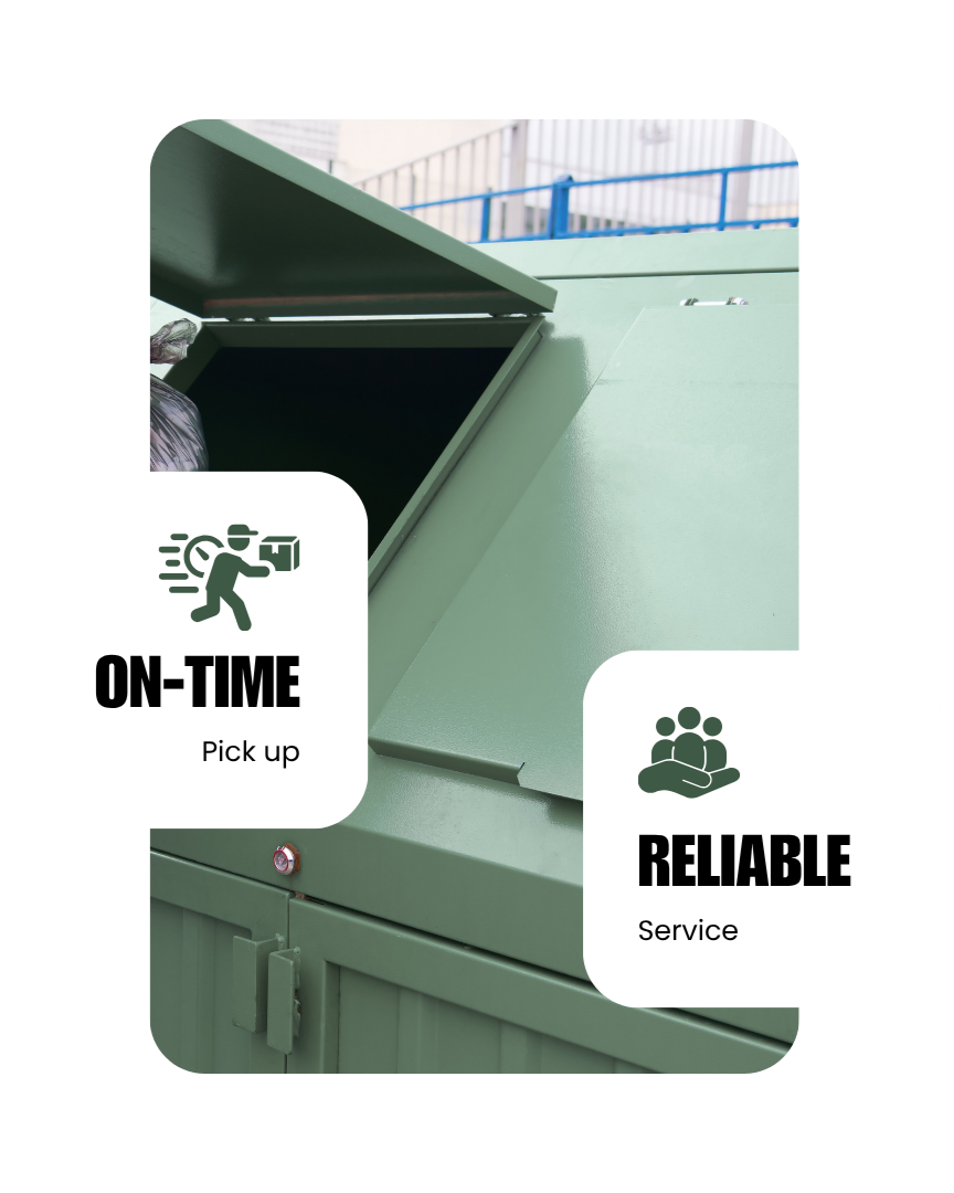 Roll off dumpster in Goose Creek for construction waste disposal