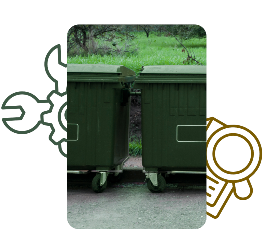 Goose Creek dumpster rental for estate cleanout and debris removal
