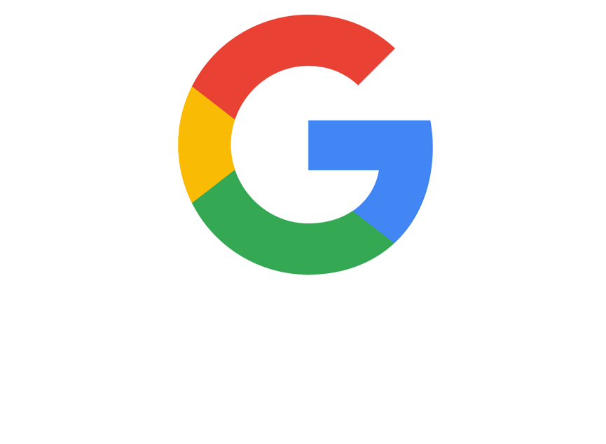 Google logo: stylized