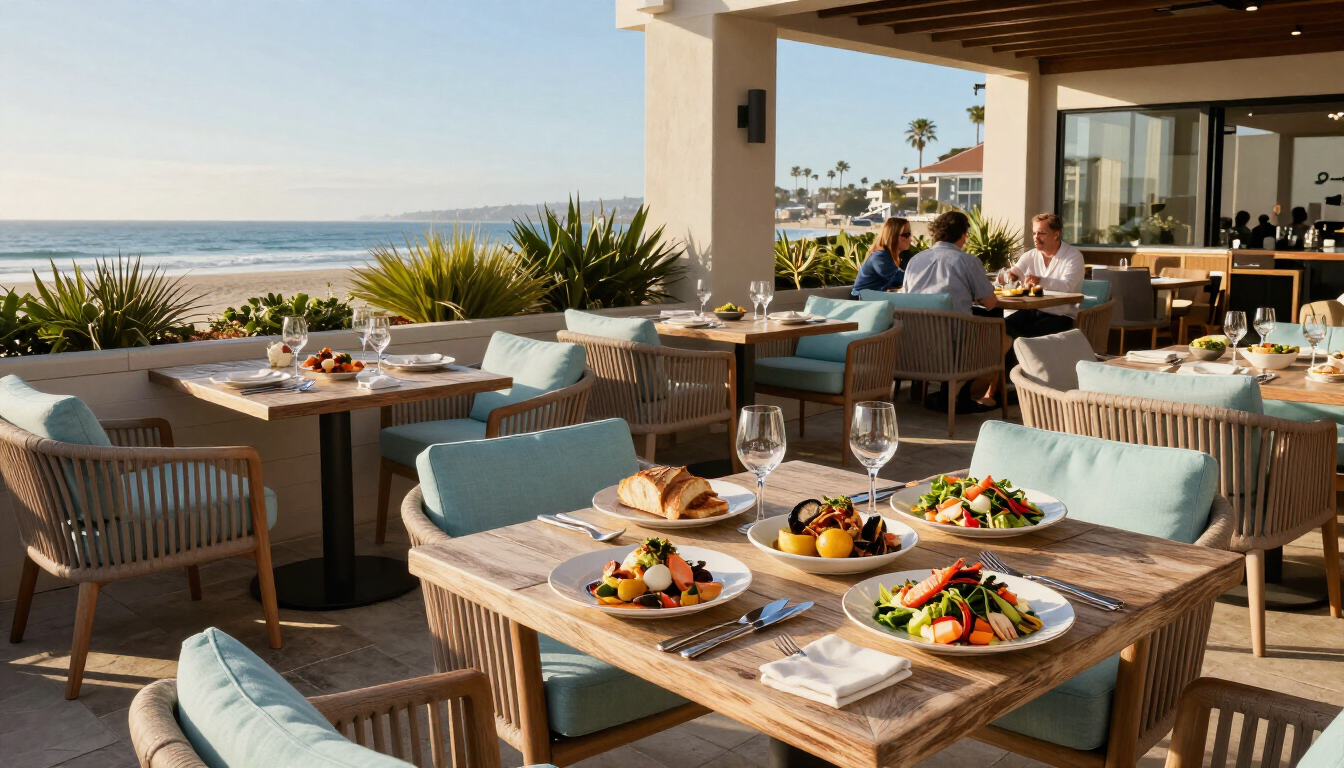 Resort restaurant dining