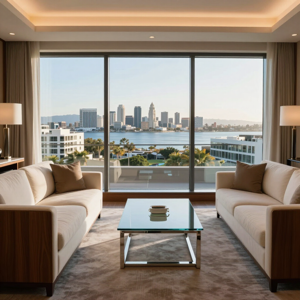 Luxury San Diego Resort Suite View
