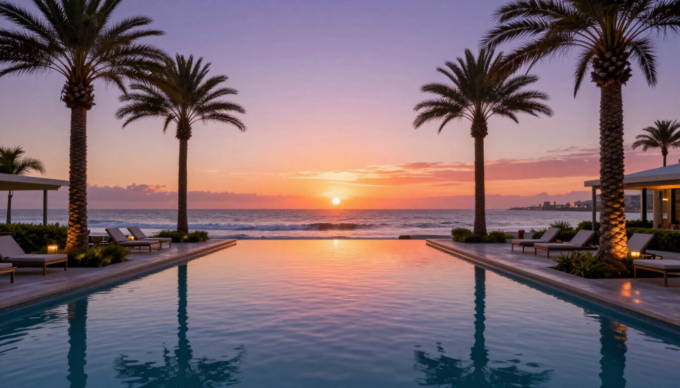 San Diego Resort Poolside