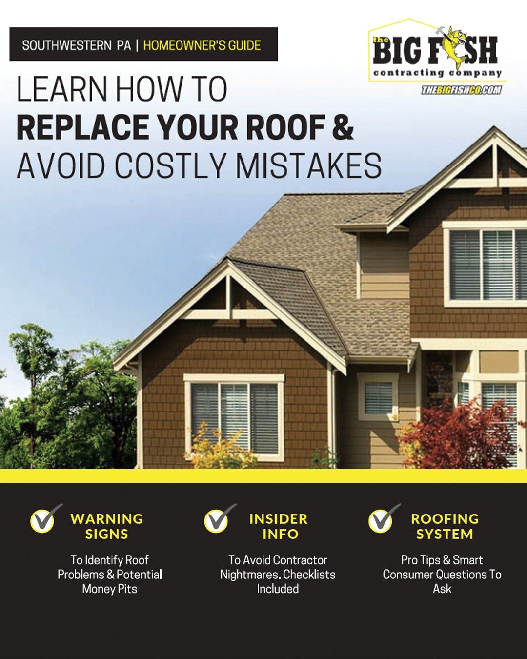 Roofing, Siding & Solar Experts in Pittsburgh, PA Big Fish Roofing