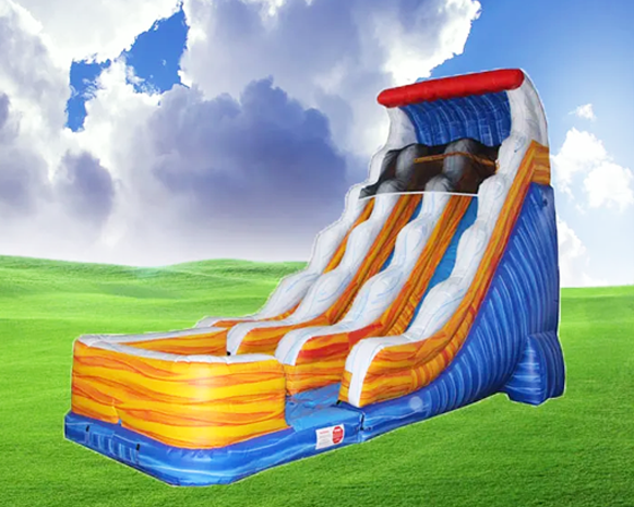 22' Dual Lane Wet / Dry Slide