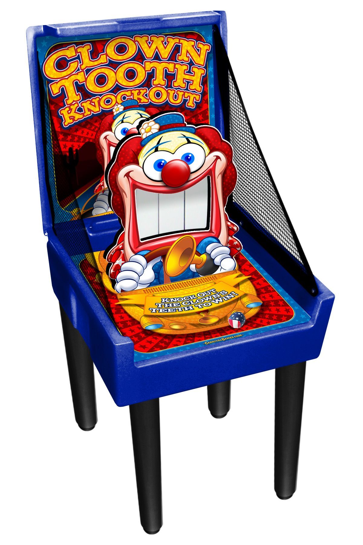Clown Tooth Knockout Carnival Game