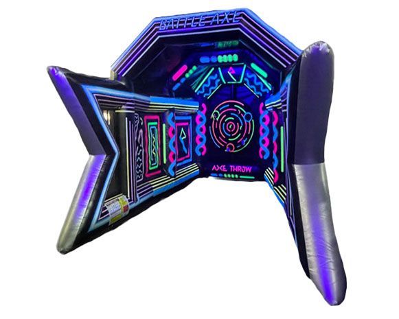 Glow In The Dark Axe Throwing