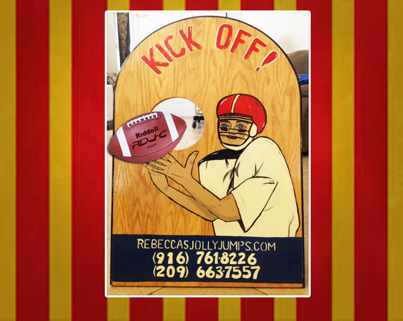 Kick Off Wooden Game