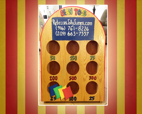 Bean Toss Wooden Game