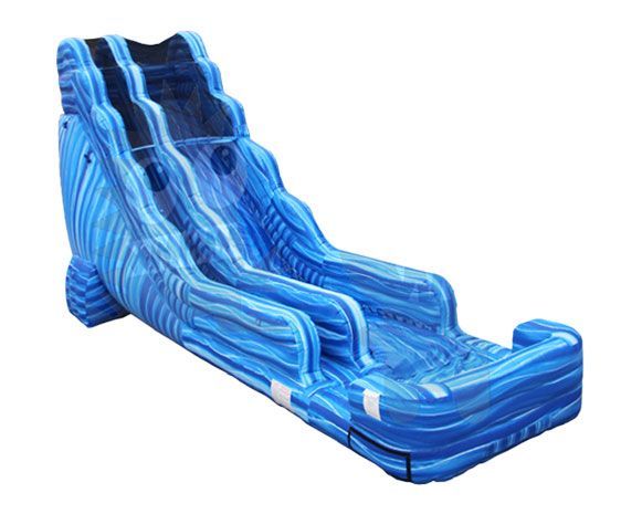 Blue Sky Inflatable Dry Slide