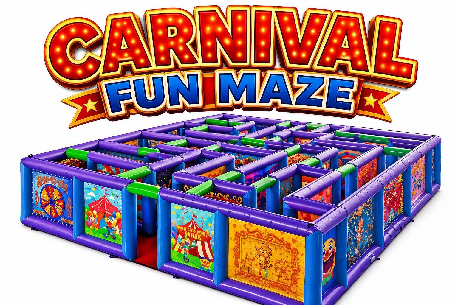 Inflatable Carnival Fun Maze
