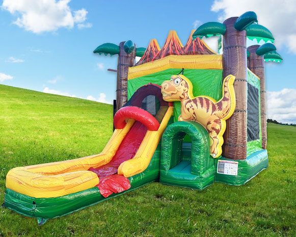 Dinosaur Combo Bounce House