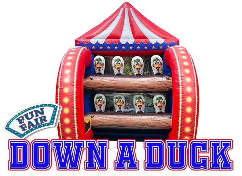 Inflatable Down A Duck Game