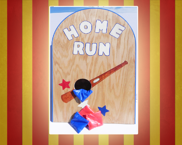 Home Run Wooden Game