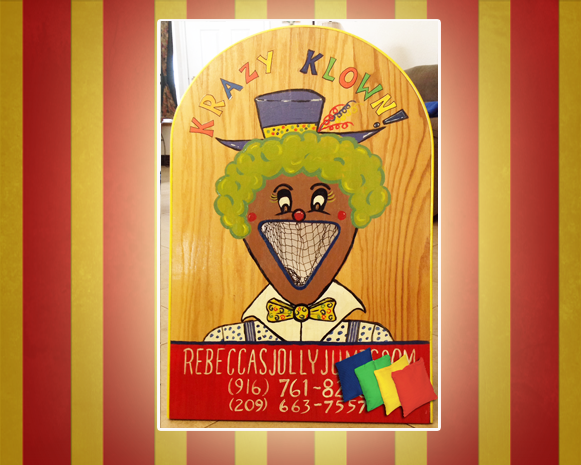 Krazy Klown Wooden Game