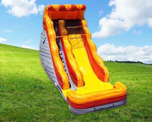 20' Lava Rock Water Slide