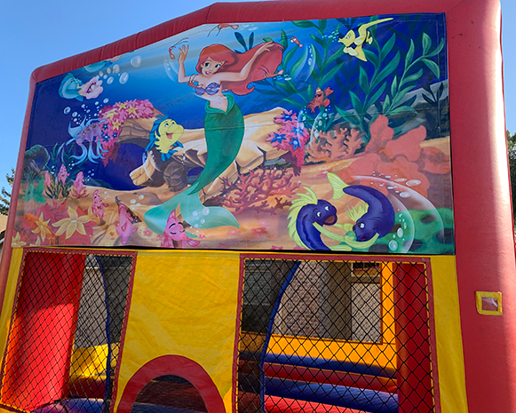 Little Mermaid Bounce House