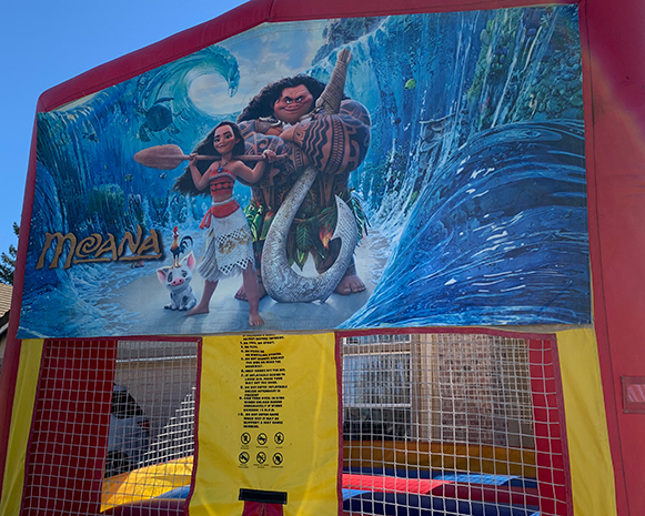 Moana Bounce House