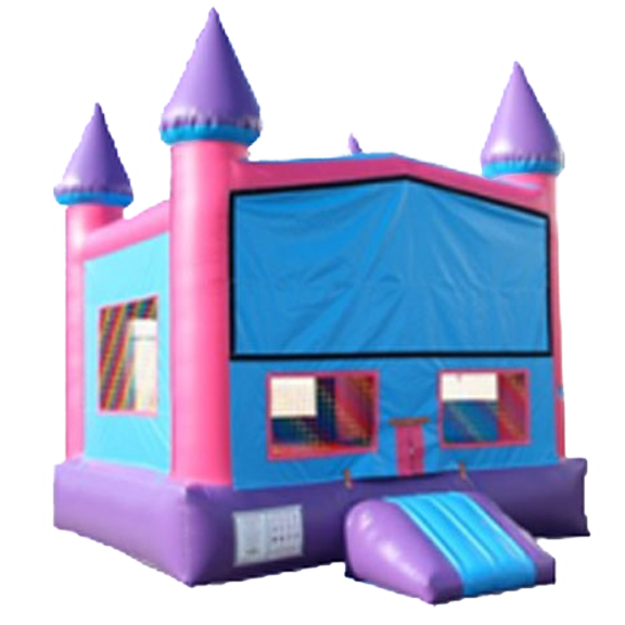 Pink Castle Bounce House