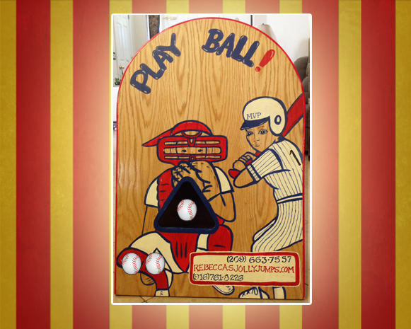 Play Ball Wooden Game