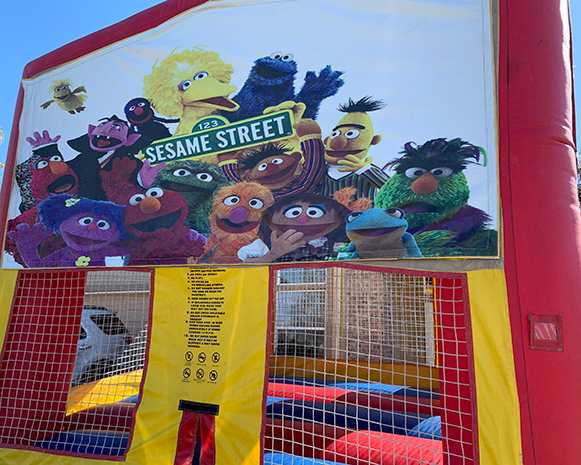 Sesame Street Bounce House