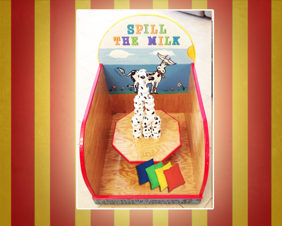 Spill The Milk Carnival Game