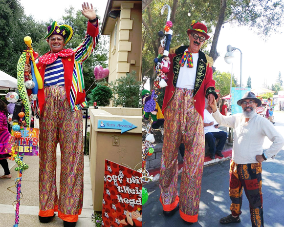 Stilt Walkers Sacramento CA