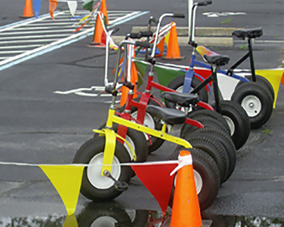 Giant Tricycles for Rent