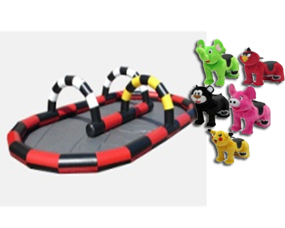 Zoo Animals Race Track