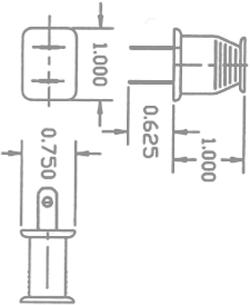 ACI - 50 ST (NPL) Configuration NEMA 1-15P Rated at 15 A, 125V