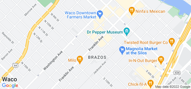 Map of business location