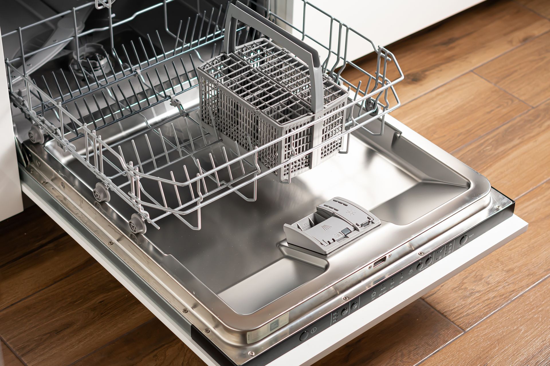 Dishwasher integrated in a modern kitchen Dishwasher integrated in a modern kitchen