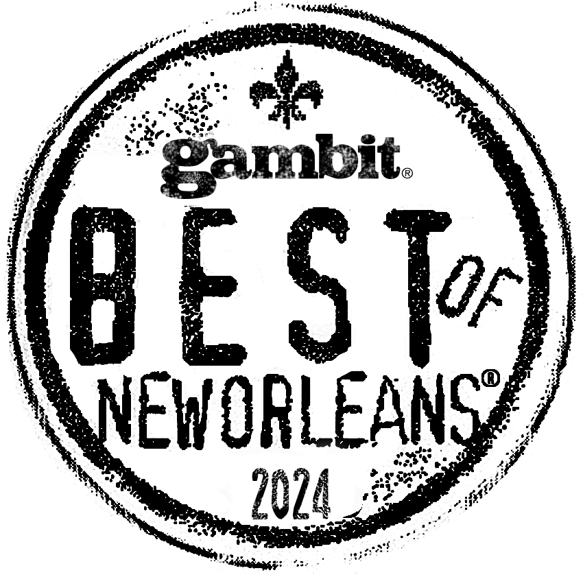 BEST OF NEW ORLEANS 2022 award seal