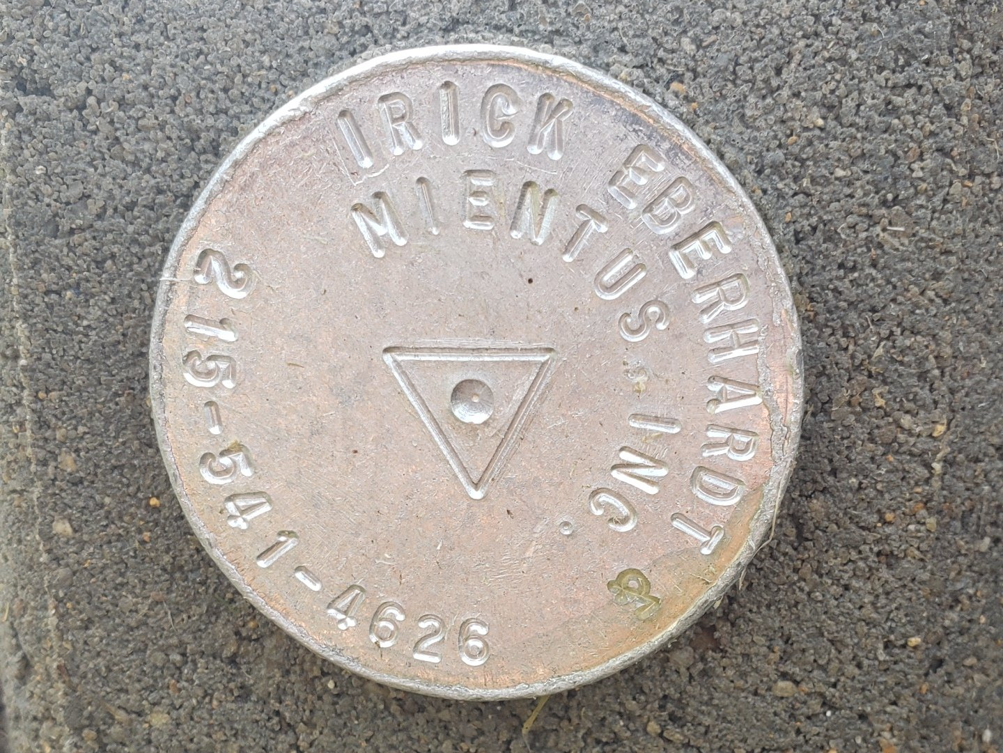 Surveyors Monument Irick Eberhardt Mientus Pennsylvania