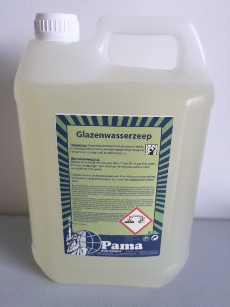 Zeep om ramen te wassen, zeep voor ruiten, zeep voor vensters, glazenwasserzeep, Pama, G265