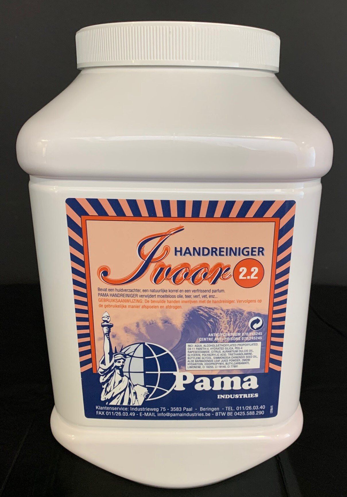 vuile handen wassen, handreiniger Ivoor, handen proper krijgen