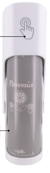 Pama Push, dispenser voor parfum, 3130