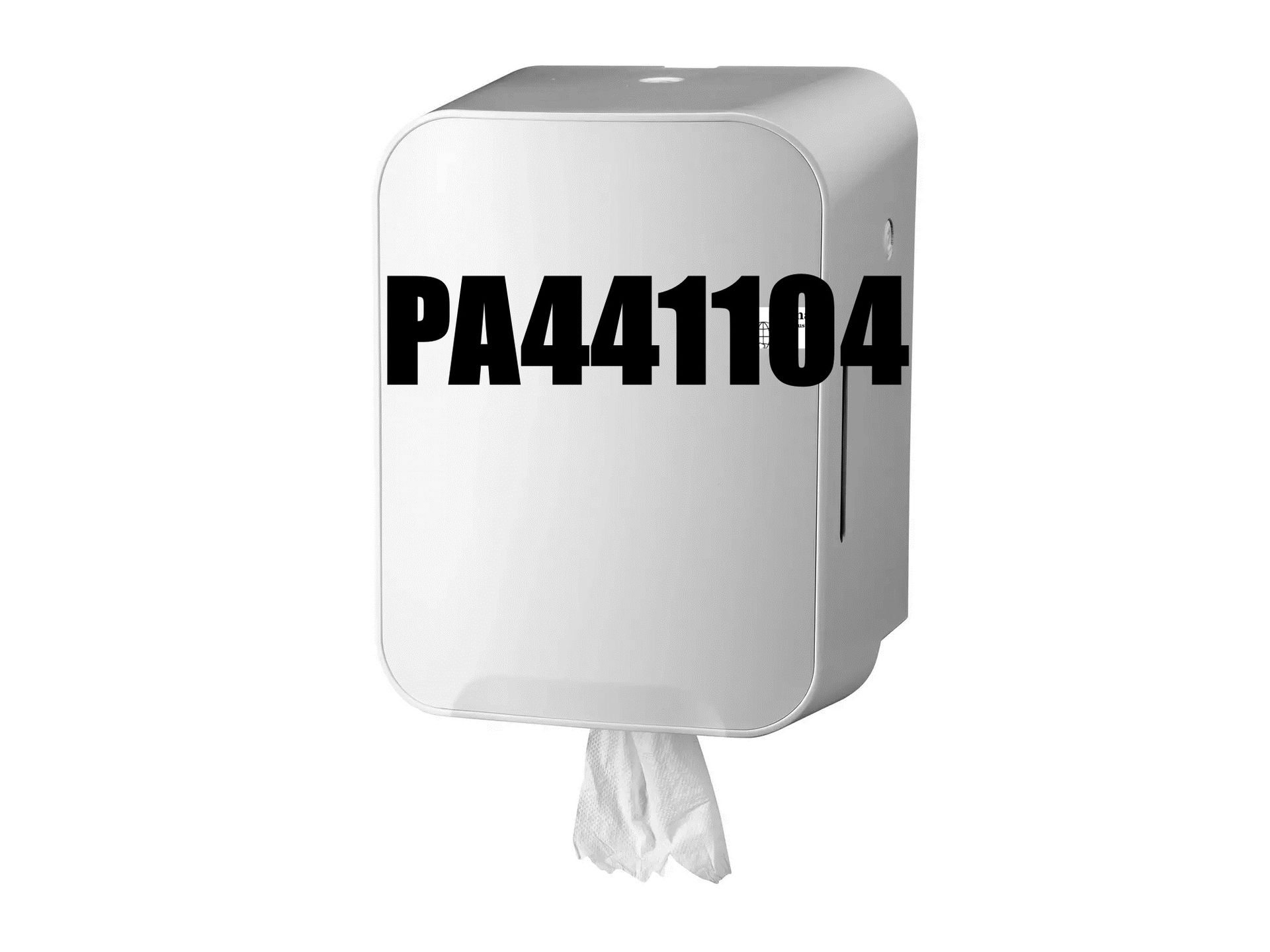 Dispenser, apparaat, Pama, witte dispenser, poetspapier, dispenser voor midi rollen